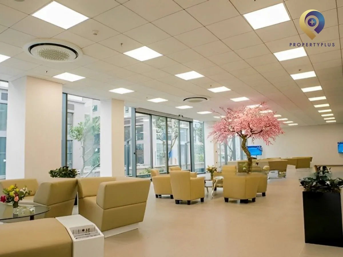 Lobby area of CDA Tam Trinh building with modern design
